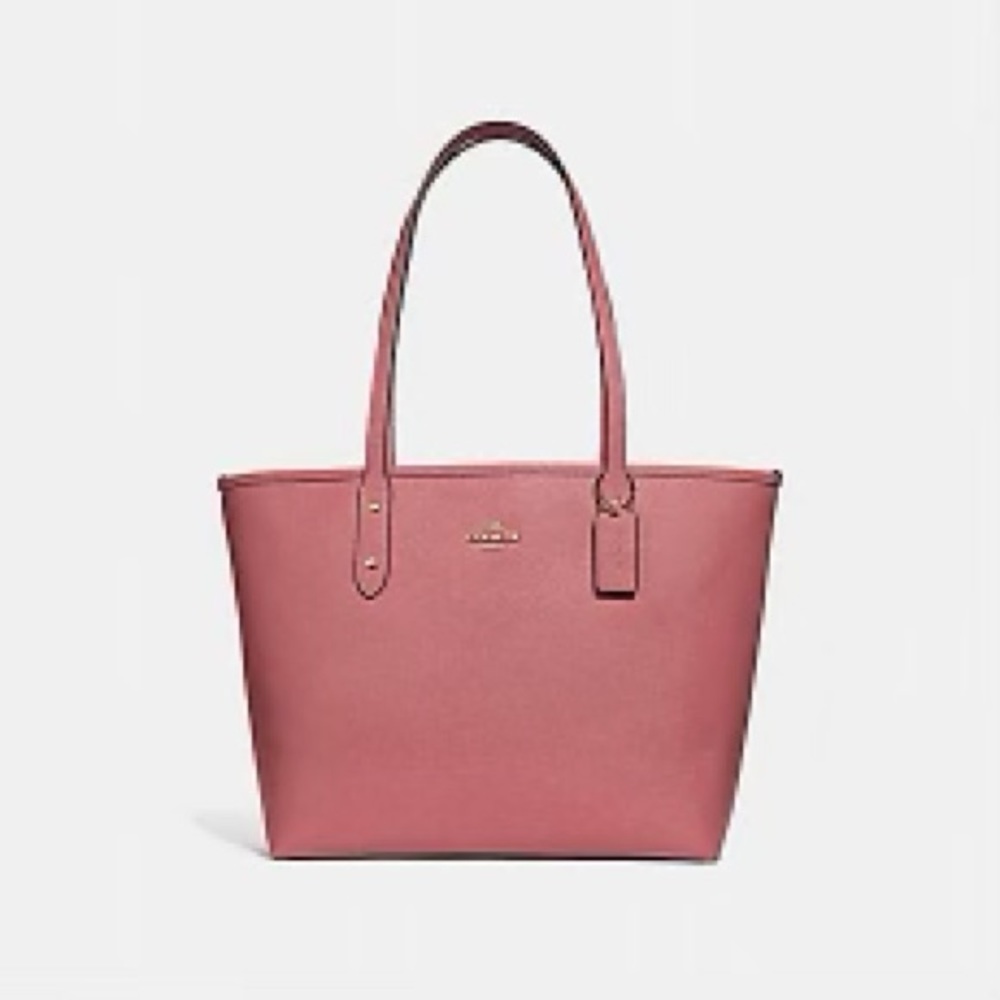 Coach Leather Tote Bag